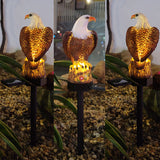 Waterproof Garden Resin Eagles Lights 1pack