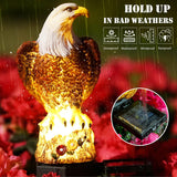 Waterproof Garden Resin Eagles Lights 1pack