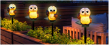 Waterproof Garden Resin Owl Lights 4pack