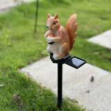 Waterproof Squirrel Garden Solar Lights Outdoor