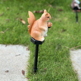 Waterproof Squirrel Garden Solar Lights Outdoor