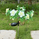 Carnation Flower Lights Solar  Lights