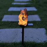 Waterproof Squirrel Garden Solar Lights Outdoor