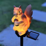 Waterproof Squirrel Garden Solar Lights Outdoor