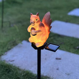 Waterproof Squirrel Garden Solar Lights Outdoor