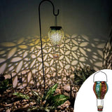 Outdoor waterproof hot air balloon solar light