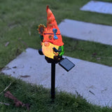 Dwarf Elf Outdoor Solar Lantern (oranger)