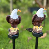 Waterproof Garden Resin Eagles Lights 1pack