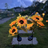 Solar Sunflower Lights ( 2pack )