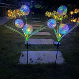 Newest Solar Dandelion Outdoor Lights and 36 LED(2pack)